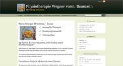 Desktop Screenshot of physiotherapie-merseburg.info